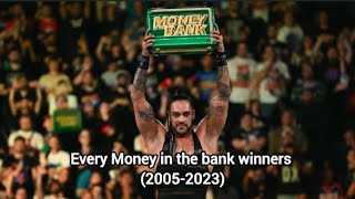 EVERY WWE MONEY IN THE BANK WINNERS 20052023 [upl. by Edras]