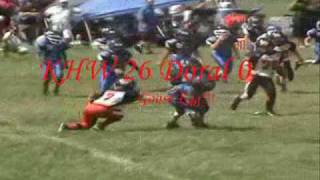 The 2008 Kendall Hammocks 90lbs Football Highlights [upl. by Jodie]