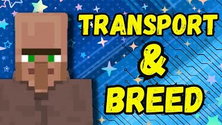 Move and Breed Villagers in Minecraft 120 HOW TO [upl. by Amsirp]