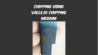 Modelling tips 5 Vallejo chipping medium [upl. by Estey]