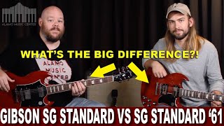 The Gibson SG Standard Vs The SG Standard ‘61  Whats the difference and which should you get [upl. by Esor]