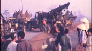 Vietnam 1970 Army 670th Transportation CoConvoy 2of2 [upl. by Euqinot]