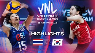 🇹🇭 THA vs 🇰🇷 KOR  Highlights  Week 1  Womens VNL 2024 [upl. by Lered324]