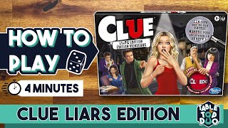 How To Play Clue Liars Edition Cluedo Liars Edition Rules [upl. by Aliehc588]