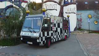 Hundertwasser STEYR BUS in Abensberg  Germany [upl. by Agem188]