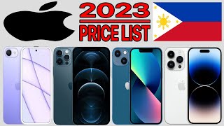 APPLE iPHONE PRICE LIST IN PHILIPPINES 2023 [upl. by Palmira]