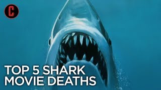 Top 5 Shark Movie Death Scenes of All Time [upl. by Barthold]