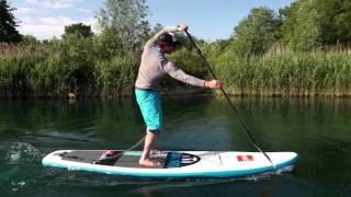 SUP Paddling Using Your Core Muscles [upl. by Dibru]