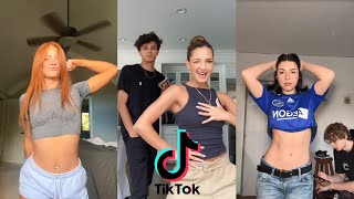 TRY NOT TO DANCE  TikTok Dance Challenge Compilation of 2024 NEW  Trending dance tiktok [upl. by Lyrpa]