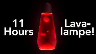 Lavalampe 11h  4K  romantisch  gemütlich  entspannen  relaxen  rot  Lampe  einschlafen [upl. by Htenay500]