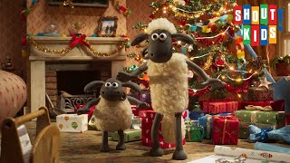 Shaun The Sheep The Flight Before Christmas  Clip Gift Swap [upl. by Jagir72]