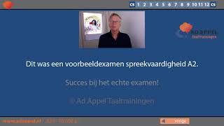 Spreekvaardigheid A2  Oefenexamen 6  20212024 [upl. by Fiedling]