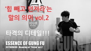 JEETKUNEDO  정무절권도  힘빼고 던져라는 말의 의미 두번째  EOGF JKD Meaning of Relax and Throw vol2 [upl. by Arturo]