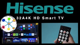 📺 👉 Hisense 32A4K HD SMART TV VIDAA OS [upl. by Nylhtiak]