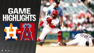 Astros vs Angels Game Highlights 91524  MLB Highlights [upl. by Yancy]