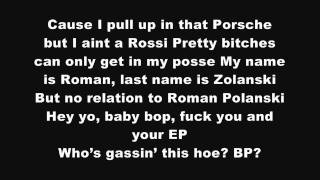 Nicki Minaj  Stupid Hoe  LYRICS  2011 [upl. by Naesad]