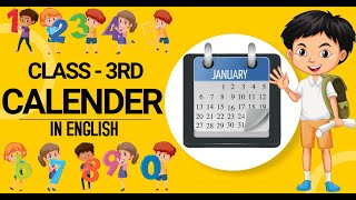 Topic Calendar  Class 3 Math  IN English CBSE  NCERT  ICSE  GSA Educational Council [upl. by Neisa]