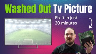 Does you TV have a washed out picture TV Parts Today can help you get your TV fixed Check us out [upl. by Ethbinium]