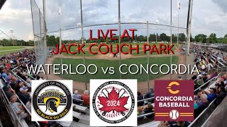 Waterloo Warriors  Concordia Stingers Canadian National University Championships [upl. by Eidlog]