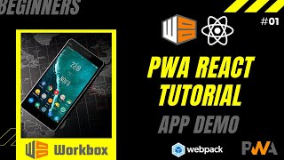 React PWA With Webpack And Workbox  Preaching  Progressive Web App  Workbox Webpack Plugin [upl. by Noraa]