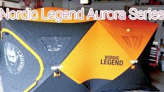 Nordic Legend Aurora Series 4 to 6 Man Ice Shelter [upl. by Stephannie]