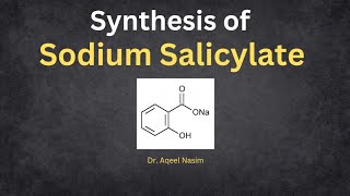 Synthesis of sodium salicyte [upl. by Ybreh]