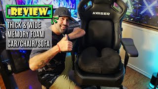 Office Chair Cushion Review  Ultimate Relief for Long Sitting [upl. by Nolham]