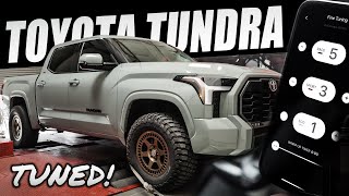 OVER 100 LBFT OF TORQUE 2022 Toyota Tundra Gets VR Tuned [upl. by Siurad]