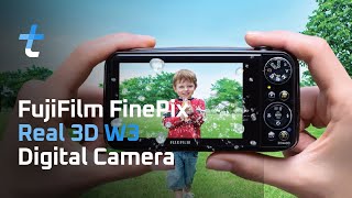 FUJIFILM FINEPIX REAL 3D W3 DIGITAL CAMERA WITH 35INCH LCD [upl. by Lenora867]