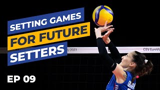 Top Setting Games That Will Make Your Volleyball Training Enjoyable  IVA EP09 [upl. by Aihtyc855]