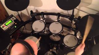 Crash Test Dummies  Afternoons and Coffeespoons Roland TD12 Drum Cover [upl. by Nyltiak962]