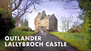 OUTLANDER Lallybroch Castle walking tour  Midhope Castle  4k [upl. by Hedwiga587]