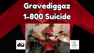 Gravediggaz  1800 Suicide  Drum Cover [upl. by Aretahs381]