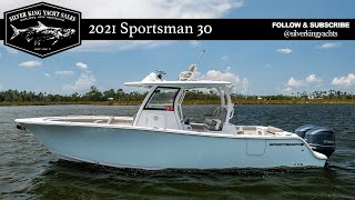 Sportsman Boats 302 Open With Second Station Crystal River Florida l Silver King Yacht Sales [upl. by Nora]