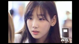 SNSD Taeyeon apologizes to fans at the airport for dating EXOs Baekhyun [upl. by Esiole691]