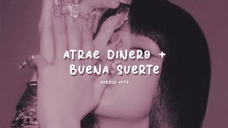 —❝ atraer dinero  buena suerte ➸ audio subliminal [upl. by Airamana]