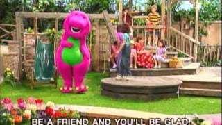 Barney  Being Friend  Friendship Song [upl. by Ellenet]