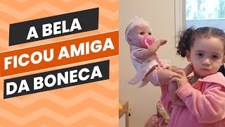 A Bela ficou amiga da boneca bestfriend vídeoinfantil baby bebelinda [upl. by Charlie]