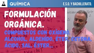 FORMULACIÓN ORGÁNICA SALES Y ÉSTERES [upl. by Gautea]