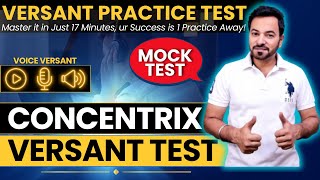 Versant Test Concentrix  Concentrix Versant Practice Test  Concentrix Versant Test Live [upl. by Inilam]