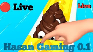 POP RUN 3D Gaming what Hasan Gaming 01 Live 🔴📲✅💸 10d d [upl. by Malva]