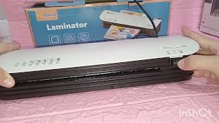 JAMANS TV  Officom Laminator Laminating Machine  Shopee Finds laminator shopeefinds [upl. by Eentroc906]