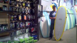 Takayama Scorpion Surfboard Video Review [upl. by Nassi401]