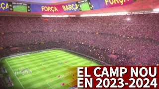 Así será el increíble Camp Nou en el 20232024 [upl. by Rubetta]