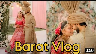 Hafsa And Shaheer Barat Vlog Shafsa ki shadi  Hafsa khan barat [upl. by Ahsratal]