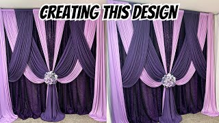 DIY Backdrop Stand Decoration Ideas [upl. by Torrence]