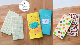 How To Make Molded Chocolate Bar amp DIY Packaging  Chocolate Gifting IdeasThe Terrace Kitchen [upl. by Raquela]