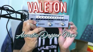 VALETON ACOUSTIC DAPPER MINI Review [upl. by Stockwell]