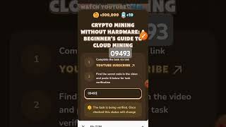 Crypto Mining Without Hardware A Beginner’s Guide to Cloud Mining cryptomining memifi memificode [upl. by Bush]