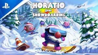 Horatio Goes Snowboarding  Launch Trailer  PS5 PS4 [upl. by Harewood]